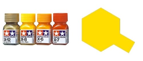 Amazon | タミヤ エナメル塗料 XF－3 フラットイエロー | カラー塗料 通販